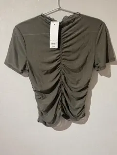 GU シアーギャザーT