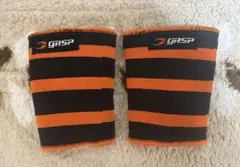gasp エルボースリーブ Mサイズ オレンジ/ブラック