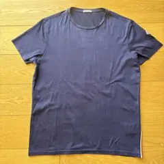 MONCLER ネイビー Tシャツ サイドライン