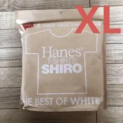 新品　Hanes ヘインズ　SHIRO クルーネックTシャツ　XL