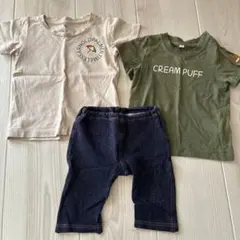 Tシャツ2枚とズボンセット