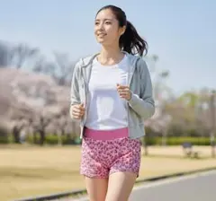 【新品】ヒョウ柄 ショートパンツ レディース パンツ ランニング pc205p