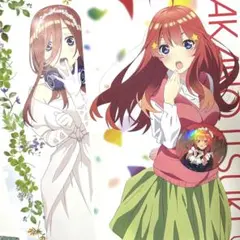 五等分の花嫁 スリムポスターコレクション＆キャラバッジコレクション