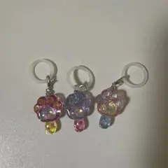 肉球 めじるしアクセサリー 3点セット