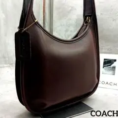 美品⭐️ オールドコーチ エルゴ ワンショルダー バッグ チャーム 9020 茶
