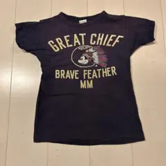 DENIM DUNGAREE ミッキーTシャツ140