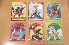 ポケモン ポケモンカレー　シール6枚セット　丸美屋