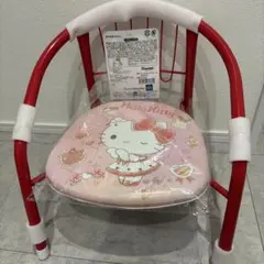 希少非売品】キティちゃん 折りたたみ椅子 パイプ椅子 レトロ 激レア