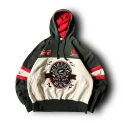 Canterbury ×ラグビーオールブラックス公式スウェットパーカー刺繍ロゴMのサムネイル