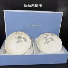 ［新品］Wedgwood.VERA WANGヴェラレース　プラチナ＆ゴールドお皿のサムネイル