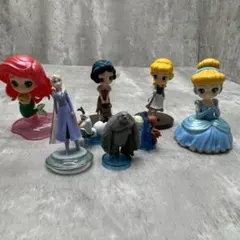 ディズニー フィギュア まとめ売り 8点　 アリエル エルサ シンデレラ 白雪姫
