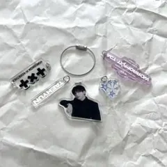 TXT DIY KEYCHARM 大阪限定チャーム ピンク テヒョン