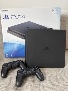 SONY PlayStation 4 本体 500GB コントローラー2個付き