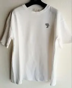 美品　LOGOS DAYS Tシャツ ロゴス　ホワイト 半袖 ロゴ　ペイズリー柄のサムネイル