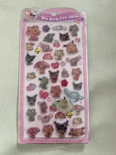 新品★サンリオキャラクターズ　日焼け　うるちゅる　ポップシール