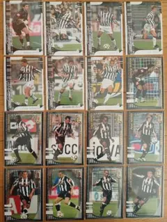 PANINI calcio cards ユベントス選手カード16枚セット