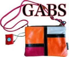 Gabs ガブズ マルチカラー 2way ショルダーバッグ サコッシュ クラッチのサムネイル