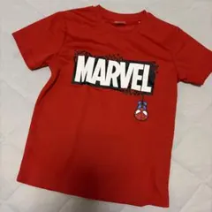 MARVEL スパイダーマン キッズ Tシャツ 130 レッド　スポーツ　バスケ