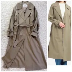 完売　23SS マッキントッシュフィロソフィー　トレンチコート　マキシ丈　ベルト