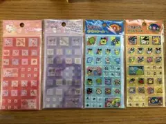正規品　タイルシール　たまごっち　サンリオ　キティ　クロミ　セブンイレブン