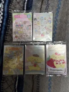 ポムポムぷりん　ウエハースカードまとめセット　サンリオ　ポムポムプリン