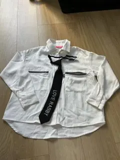 シャツ　ネクタイ130