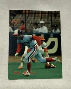 カルビープロ野球カード1979年阪急ブレーブス福本豊 カルビー 79プロ野球カード 福本豊 阪急ブレーブス - メルカリ
