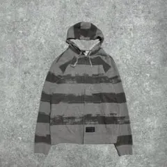 00s OAKLEY border Zip Up hoodie archive