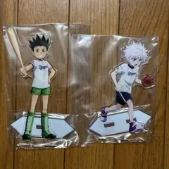 新品未使用品　ドラゴンズ ゴン&キルア BIGアクリルスタンドセット