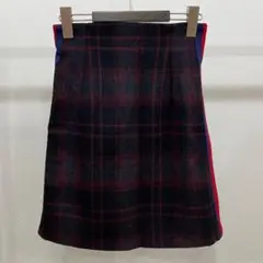 ※値下げですOPENING CEREMONYタータンチェックサイドラインスカートのサムネイル