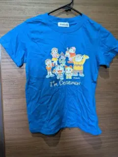 新品 ドラえもん　I'm Doraemon 半袖Tシャツ 120cmブルー子供服のサムネイル