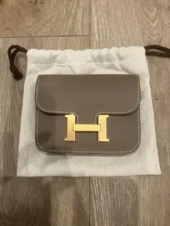 コンスタンススリム　モカ　ゴールド金具 コンスタンススリム モカ ゴールド金具 - メルカリ