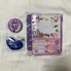 エンジェルブルー ナカムラくん ガチャ2点、ベリエちゃん缶バッジ ナルミヤセット