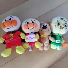 アンパンマン ぬいぐるみ 4体セット
