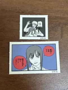 メンズノンノ　チェンソーマン　デンジ　マキマ　ステッカー　①