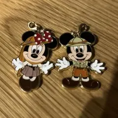 【新品未使用】ディズニーランド ジャングルカーニバル 景品 ミッキー＆ミニー