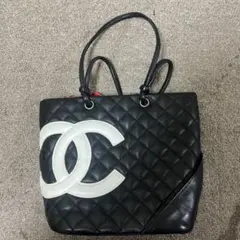 CHANEL ノベルティー カメリア柄 折りたたみジャンプ傘 晴雨兼用