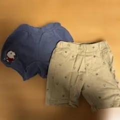 ハーフパンツ80cm、90cm 2枚セット