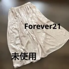 未使用Forever21光沢のあるピンクのスカートのサムネイル