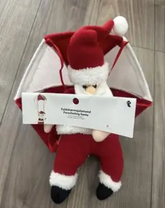 フライングタイガー パラシュートサンタ クリスマス サンタ オーナメント 新品