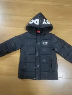 baby doll ブラック 星柄 ダウンコート 110