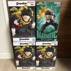 最新プライズ‼️ 僕のヒーローアカデミア　フィギュア　緑谷出久　4個　まとめ売り