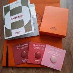 【HERMES】サンプル　ルージュ&オードパルファム/BARÉNIA