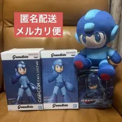 ロックマン フィギュア ３体 ぬいぐるみ ４点セット