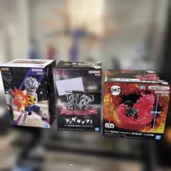 キルア＆ジョジョの奇妙な冒険メタリカフィグライフ＆炭治郎ルームライトセット