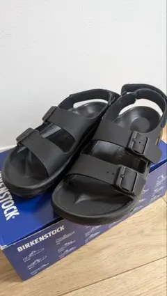 フィットフロップ サンダル コルクソール 厚底 ブラック 黒色 25cm