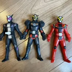 ライダーヒーローシリーズ04 仮面ライダーゲイツ　ゴーストアーマー他　ソフビ