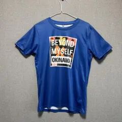 BEYOND MYSELF OKINAWA Tシャツ ブルー M