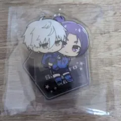 ぷちアクリルスタンド　デュオコレ　ブルーロック　御影玲王　凪誠士郎　ガチャガチャ