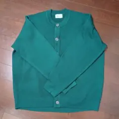 EMMA CLOTHES グリーン カーディガン Mサイズ